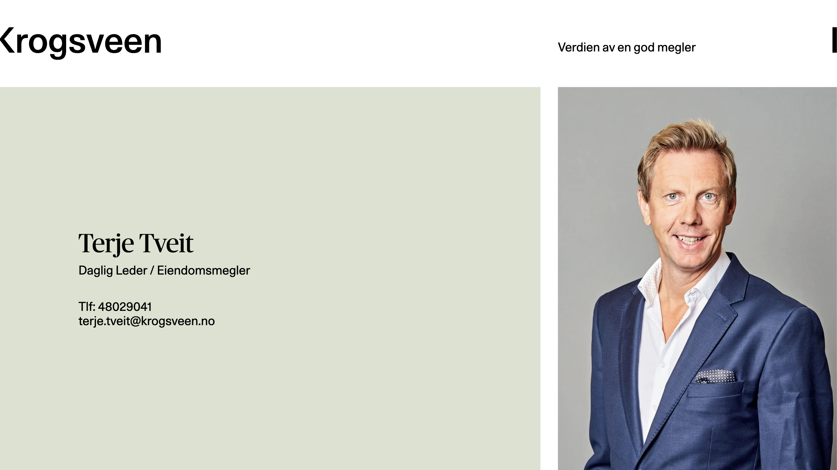 Automatiskk meglervisning.