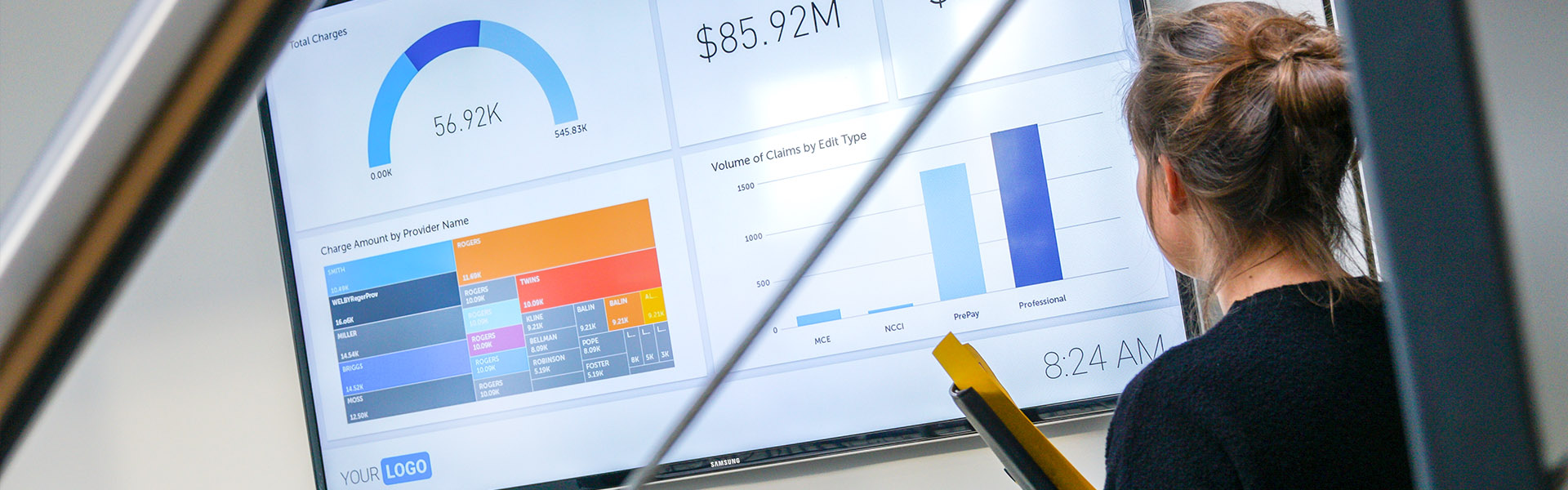 Vis nøkkeltallene der folk faktisk ser dem: Automatiser PowerBI og CRM på skjerm 
